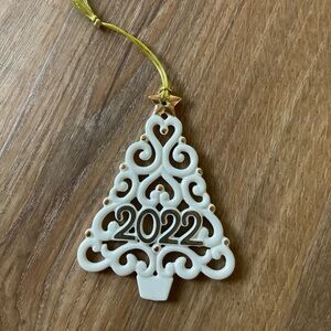Lenox Porcelain Elegant Christmas Tree Ornament